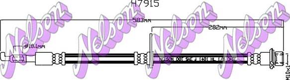 Kawe H7915 - Flessibile del freno autozon.pro