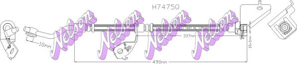 Kawe H7475Q - Flessibile del freno autozon.pro