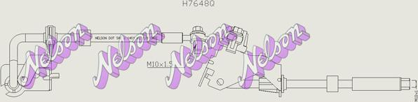 Kawe H7648Q - Flessibile del freno autozon.pro