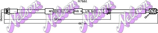 Kawe H7661 - Flessibile del freno autozon.pro