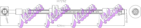 Kawe H7192 - Flessibile del freno autozon.pro