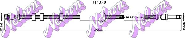 Kawe H7878 - Flessibile del freno autozon.pro