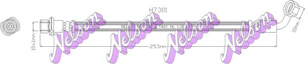 Kawe H7301 - Flessibile del freno autozon.pro