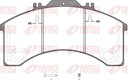 Kawe JCA498.30 - Kit pastiglie freno, Freno a disco autozon.pro