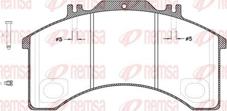 Kawe JCA497.30 - Kit pastiglie freno, Freno a disco autozon.pro