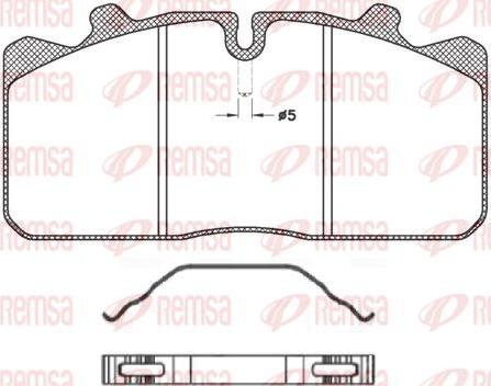 Kawe JCA658.00 - Kit pastiglie freno, Freno a disco autozon.pro