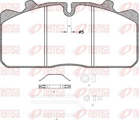 Kawe JCA658.30 - Kit pastiglie freno, Freno a disco autozon.pro