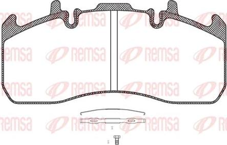 Kawe JCA1317.00 - Kit pastiglie freno, Freno a disco autozon.pro