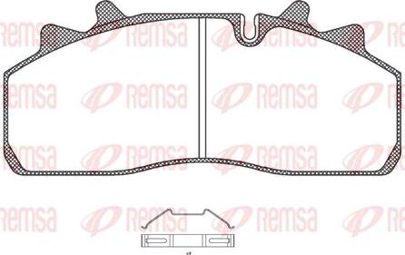 Kawe JCA1254.00 - Kit pastiglie freno, Freno a disco autozon.pro