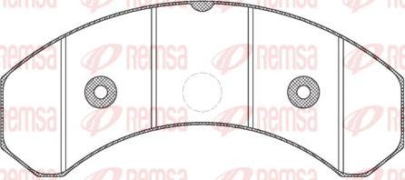 Kawe JCA825.20 - Kit pastiglie freno, Freno a disco autozon.pro