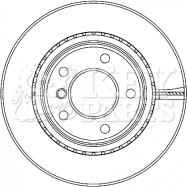 Key Parts KBD4467 - Discofreno autozon.pro