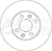 Key Parts KBD4434 - Discofreno autozon.pro