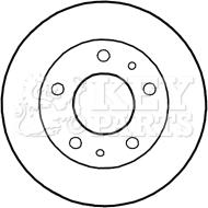 Key Parts KBD4801 - Discofreno autozon.pro