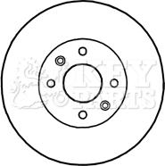 Key Parts KBD4818 - Discofreno autozon.pro