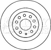 Key Parts KBD4383 - Discofreno autozon.pro