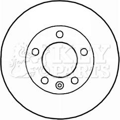 Key Parts KBD5941S - Discofreno autozon.pro