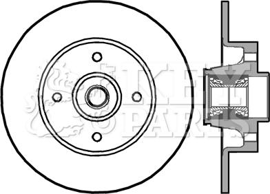 Key Parts KBD5896S - Discofreno autozon.pro