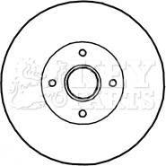 Key Parts KBD5897S - Discofreno autozon.pro