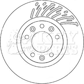 Key Parts KBD5360 - Discofreno autozon.pro