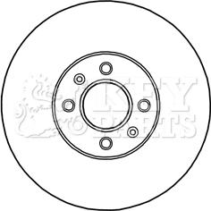 Key Parts KBD5243 - Discofreno autozon.pro