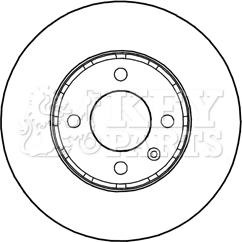 Key Parts KBD5236 - Discofreno autozon.pro