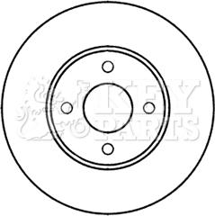 Key Parts KBD5273 - Discofreno autozon.pro