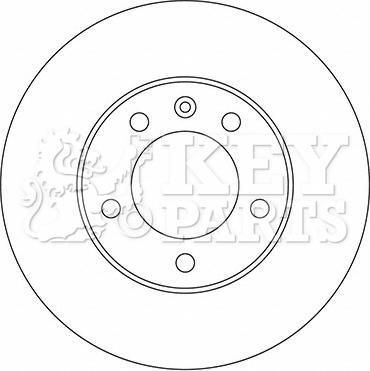 Key Parts KBD5722S - Discofreno autozon.pro