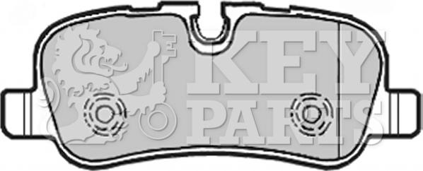 Key Parts KBP1941 - Kit pastiglie freno, Freno a disco autozon.pro