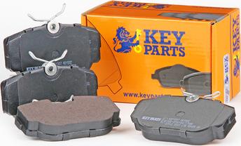 Key Parts KBP1507 - Kit pastiglie freno, Freno a disco autozon.pro