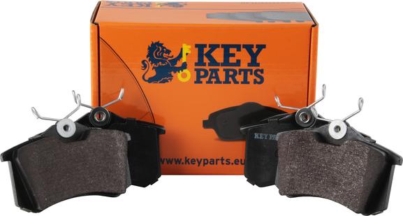 Key Parts KBP1512 - Kit pastiglie freno, Freno a disco autozon.pro