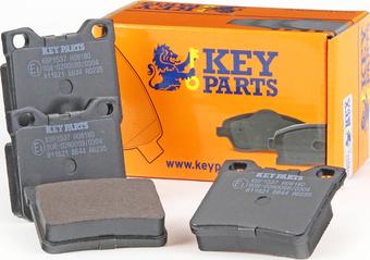 Key Parts KBP1537 - Kit pastiglie freno, Freno a disco autozon.pro