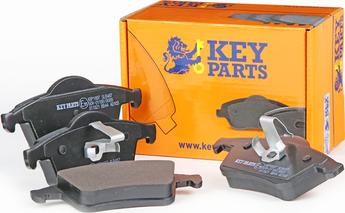 Key Parts KBP1697 - Kit pastiglie freno, Freno a disco autozon.pro