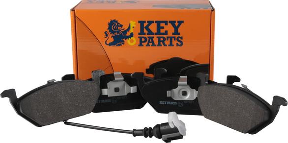 Key Parts KBP1617 - Kit pastiglie freno, Freno a disco autozon.pro