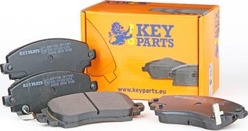 Key Parts KBP1768 - Kit pastiglie freno, Freno a disco autozon.pro