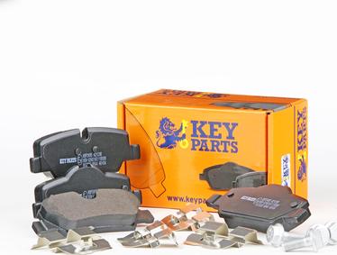 Key Parts KBP2495 - Kit pastiglie freno, Freno a disco autozon.pro