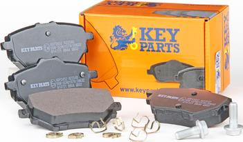 Key Parts KBP2452 - Kit pastiglie freno, Freno a disco autozon.pro