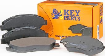 Key Parts KBP2042 - Kit pastiglie freno, Freno a disco autozon.pro