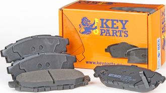 Key Parts KBP2004 - Kit pastiglie freno, Freno a disco autozon.pro