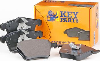 Key Parts KBP2022 - Kit pastiglie freno, Freno a disco autozon.pro