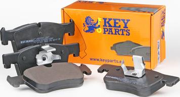 Key Parts KBP2334 - Kit pastiglie freno, Freno a disco autozon.pro