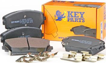 Key Parts KBP2332 - Kit pastiglie freno, Freno a disco autozon.pro