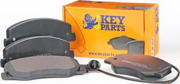 Key Parts KBP2268 - Kit pastiglie freno, Freno a disco autozon.pro