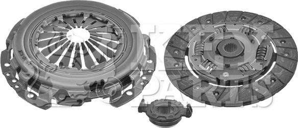 Key Parts KC6217 - Kit frizione autozon.pro