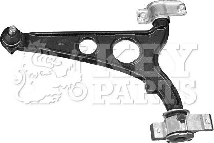 Key Parts KCA6078 - Braccio oscillante, Sospensione ruota autozon.pro