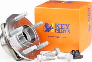 Key Parts KWB1165 - Kit cuscinetto ruota autozon.pro