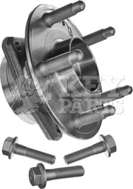 Key Parts KWB1166 - Kit cuscinetto ruota autozon.pro