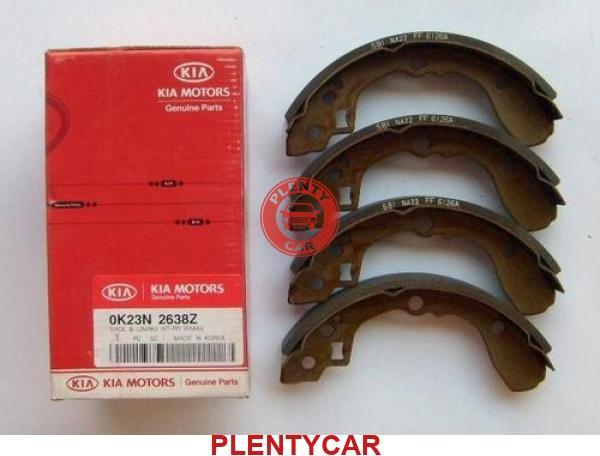 KIA 0K23N-26-38Z - Kit ganasce freno autozon.pro