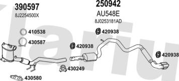 Klarius 940906E - Impianto gas scarico autozon.pro