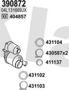 Klarius 941004U - Impianto gas scarico autozon.pro