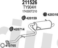 Klarius 900628E - Impianto gas scarico autozon.pro